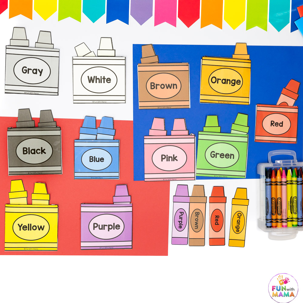 color sorting activity