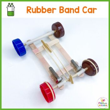 rubber band car