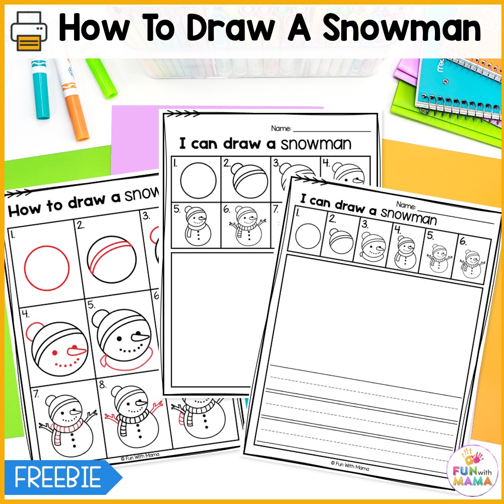 how-to-draw-a-snowman-free-printable