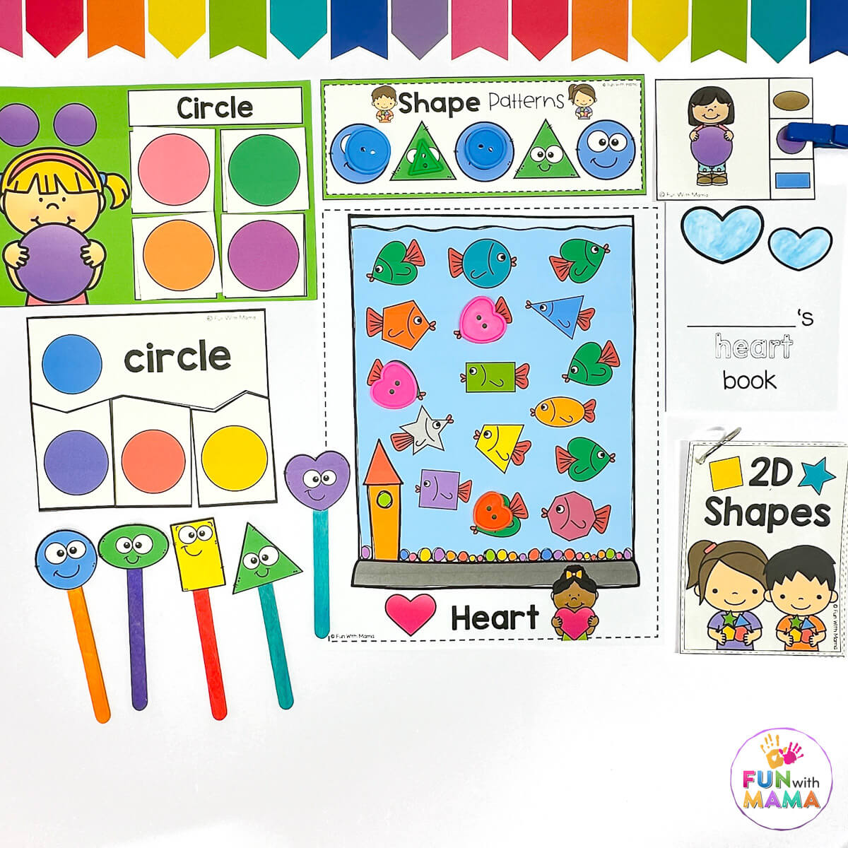 learning shapes activities for toddlers