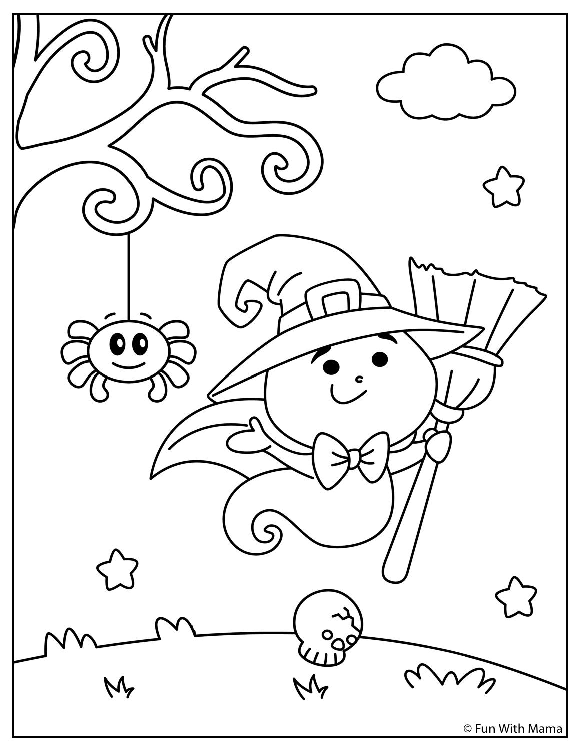 halloween coloring pages