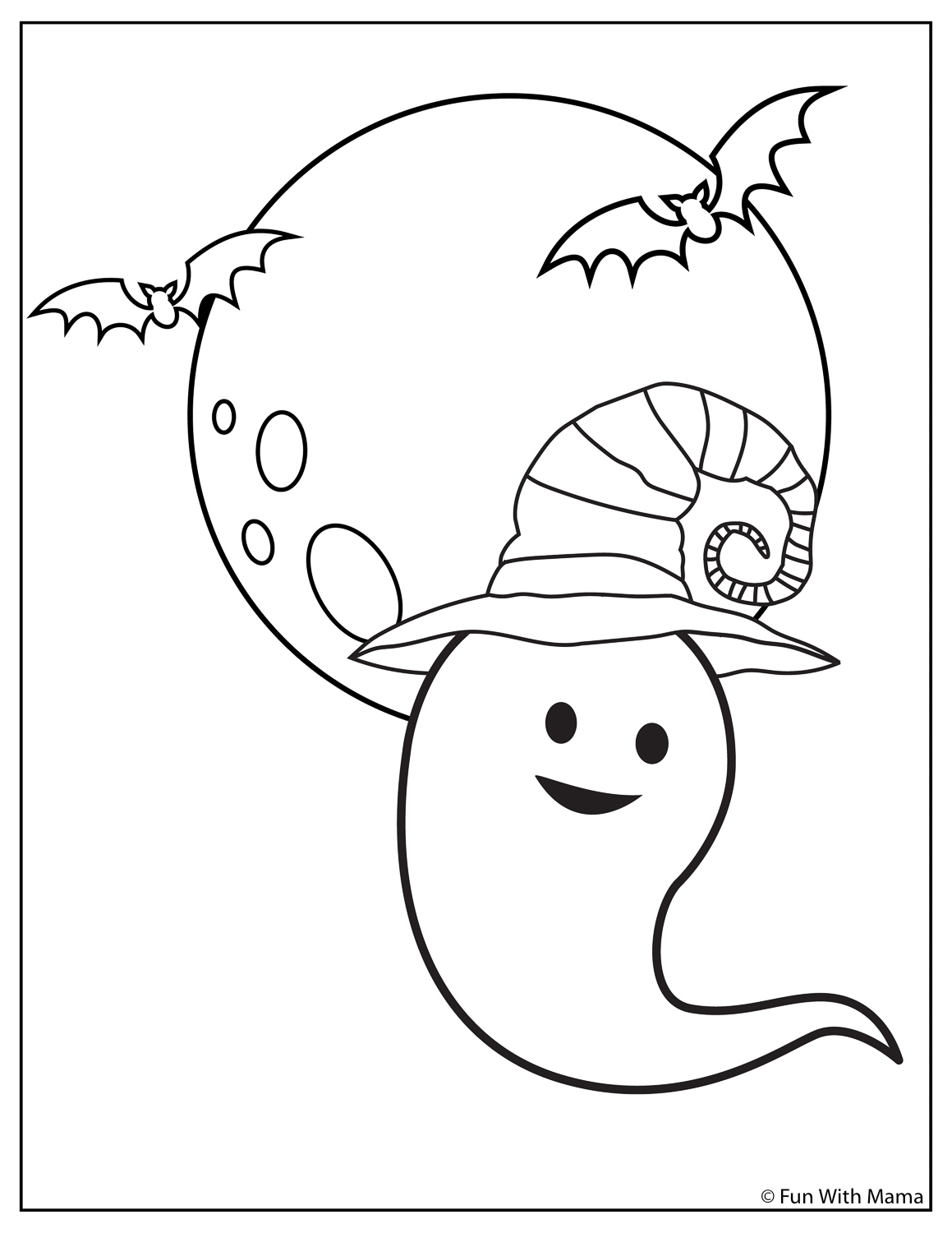 halloween coloring page