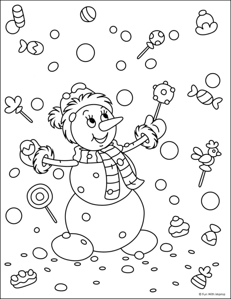candy-snowman-coloring-page