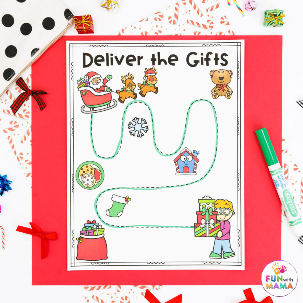 deliver-christmas-gifts-tracing