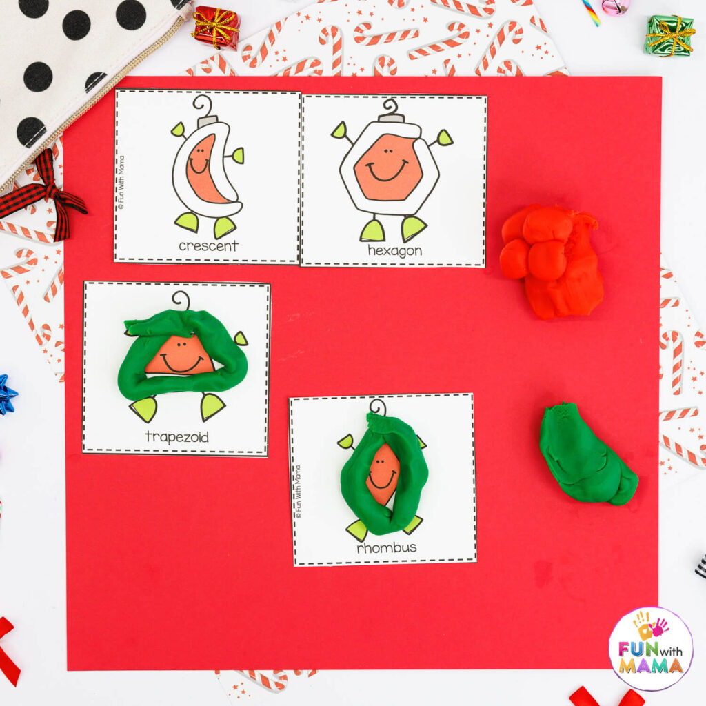Christmas-activities-for-preschool-shape-ornaments