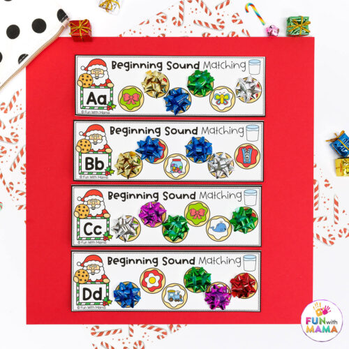 Christmas Activities For Preschoolers Pack - Fun with Mama