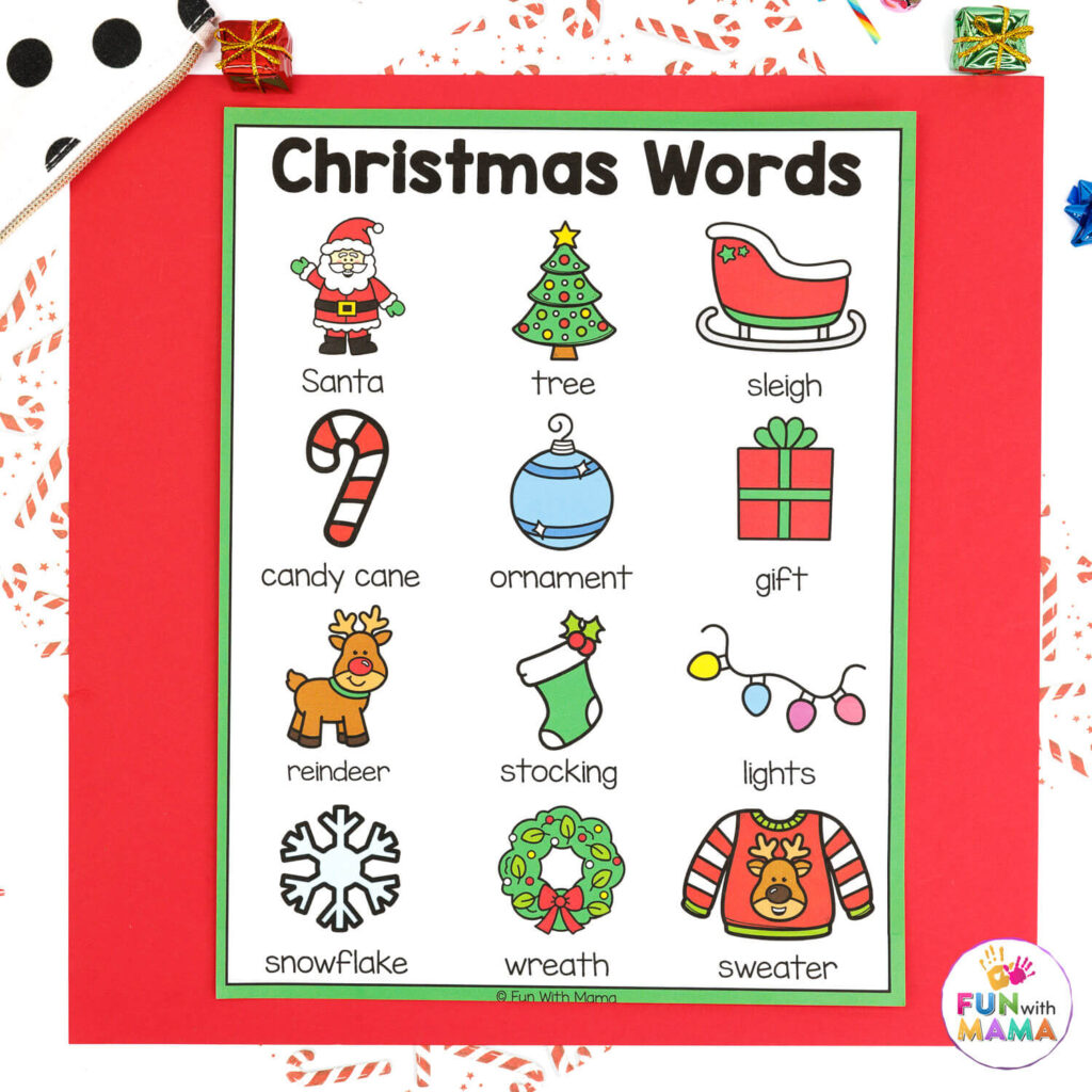 Christmas-activities-for-preschool-christmas-words