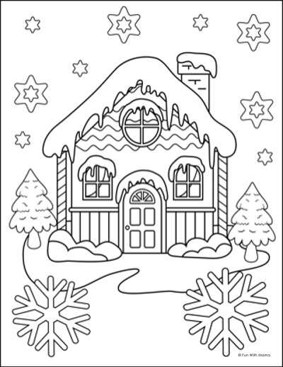 gingerbread-house-coloring-pages-frosty-the-snowman