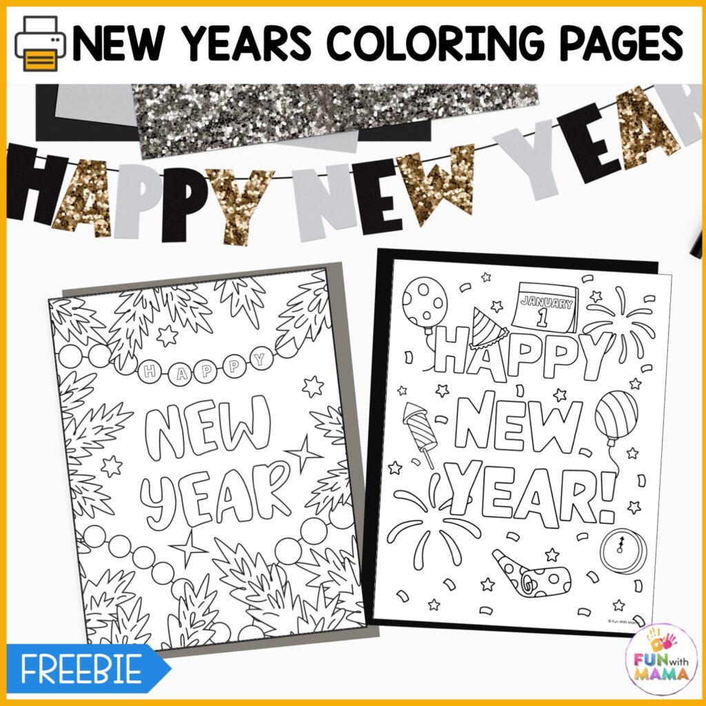 new-years-free-coloring-page