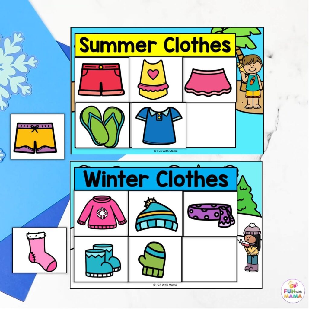 preschool-winter-activities-pack-winter-clothes