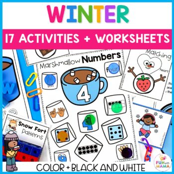 worksheet winter activities