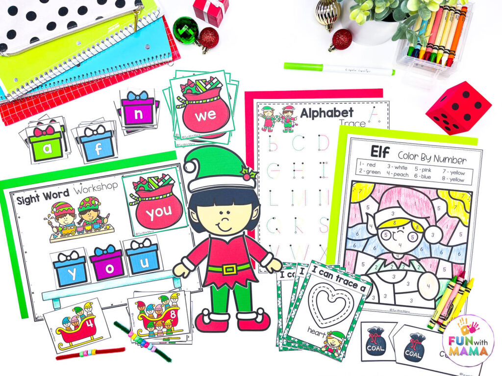 elf activities for preschool