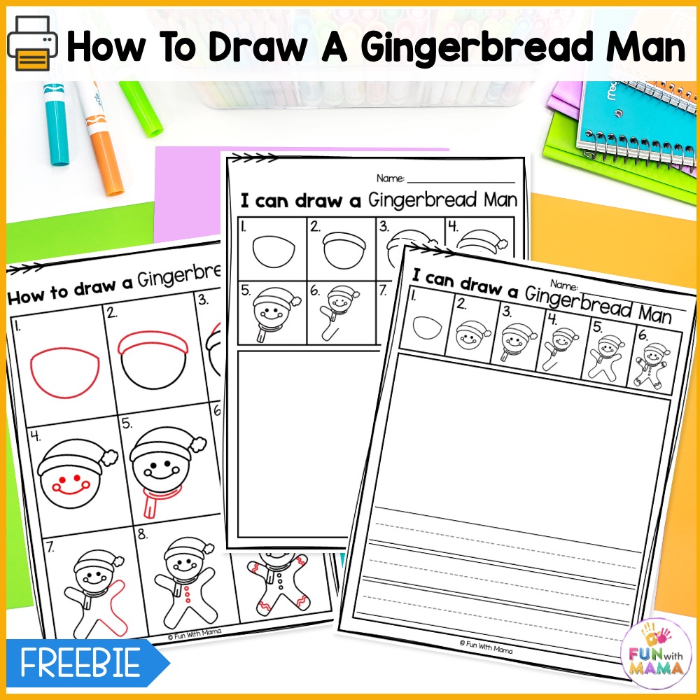 how-to-draw-a-gingerbread-man-free