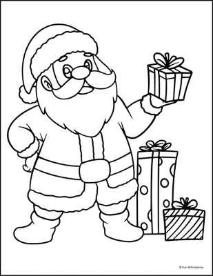 gifts-christmas-coloring-pages-free-printable