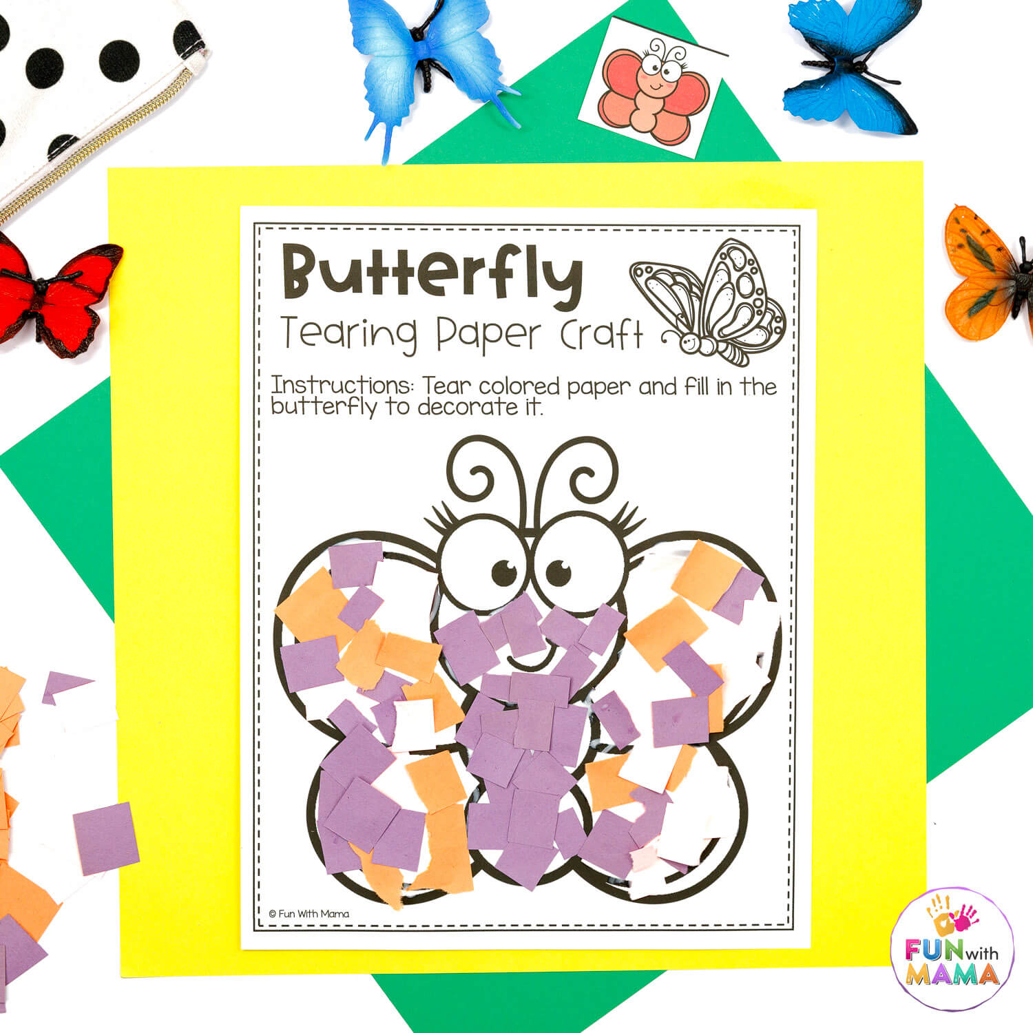 butterfly activities paper craft