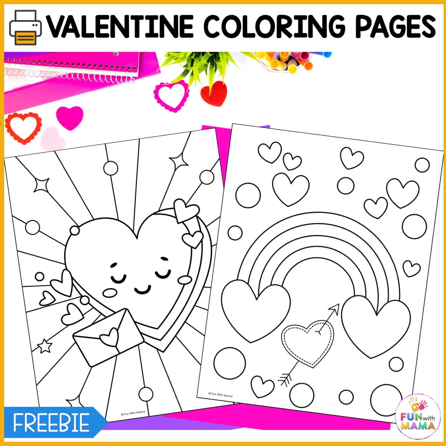 valentine's-day--coloring-pages