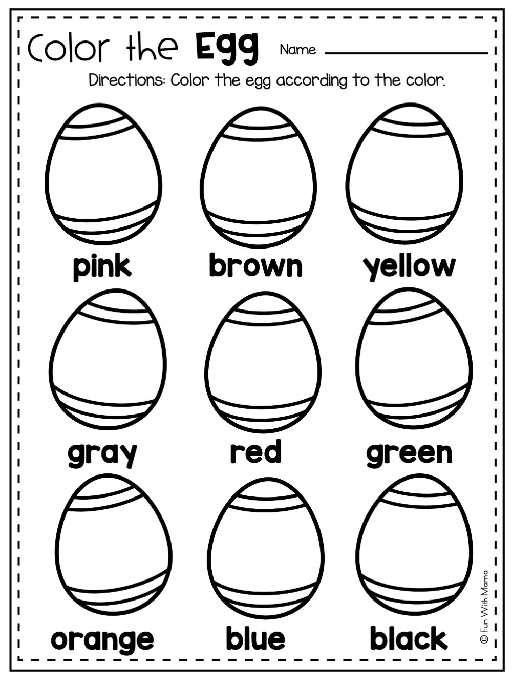 color recognition activity