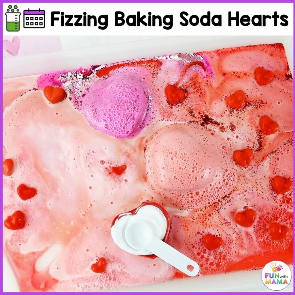 Fizzing baking Soda Hearts cover page