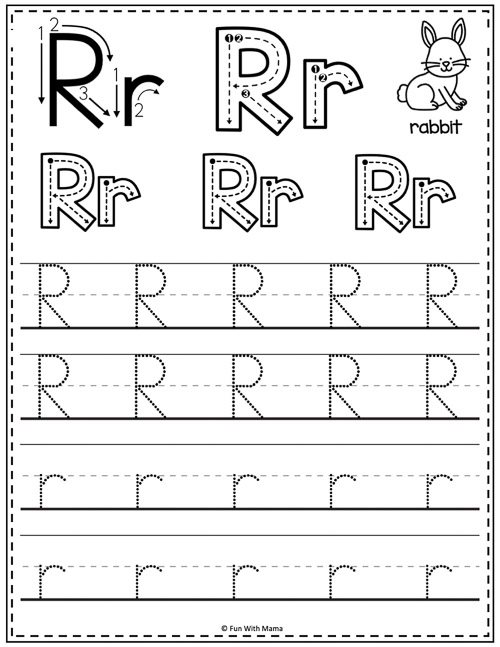 preschool tracing worksheets