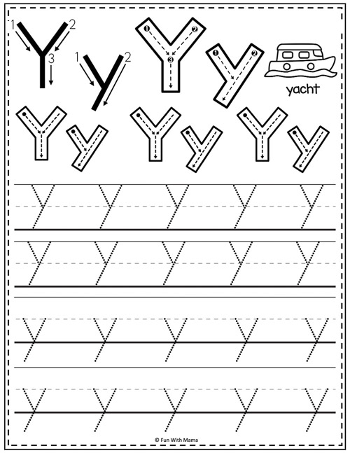 preschool tracing worksheets