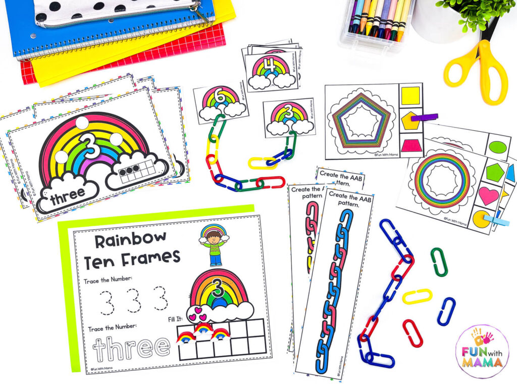 math activities for preschool