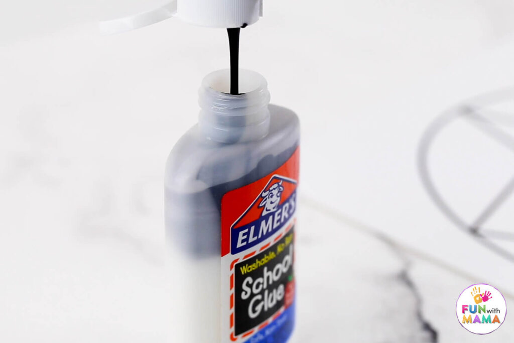 how to make black glue