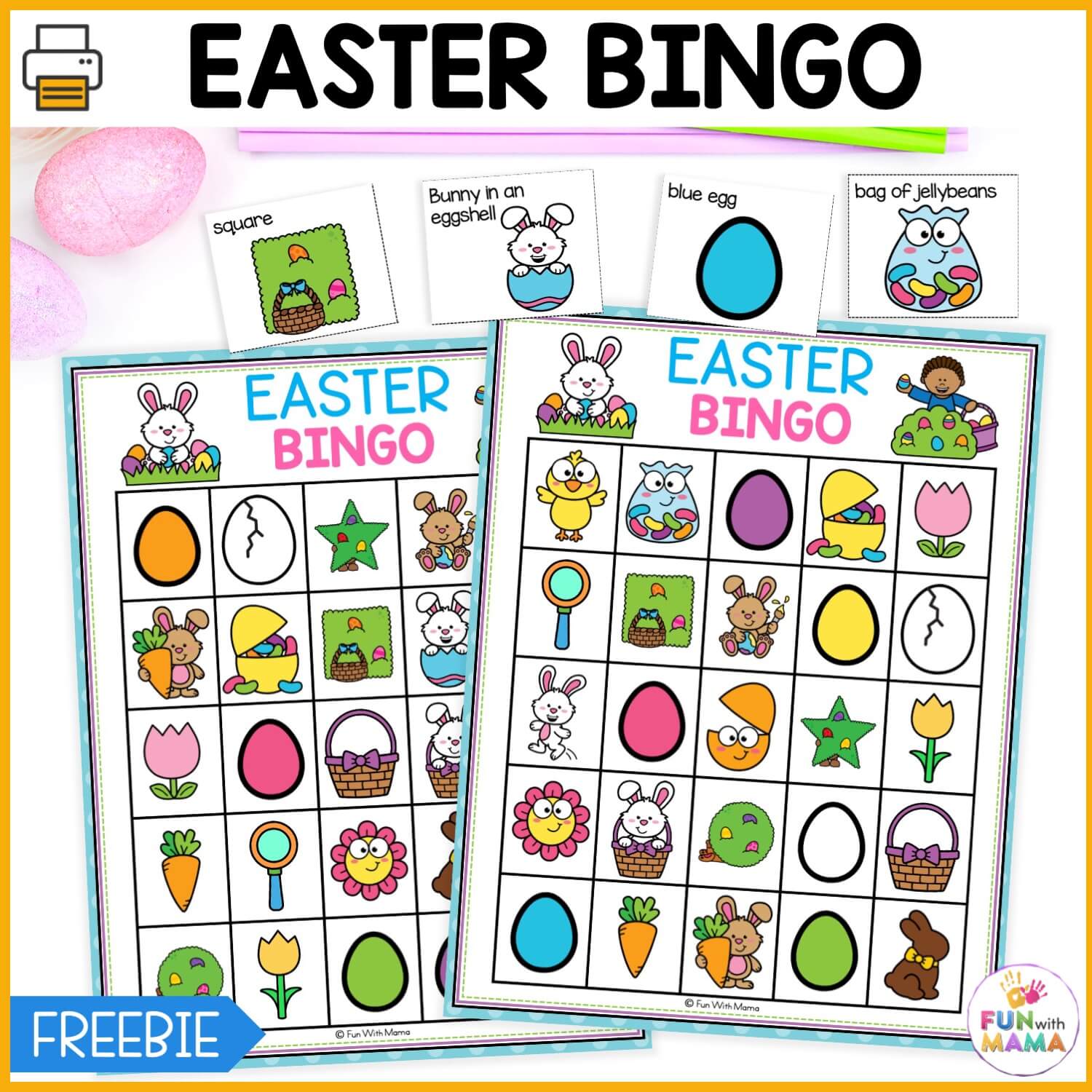 Easter bingo printable
