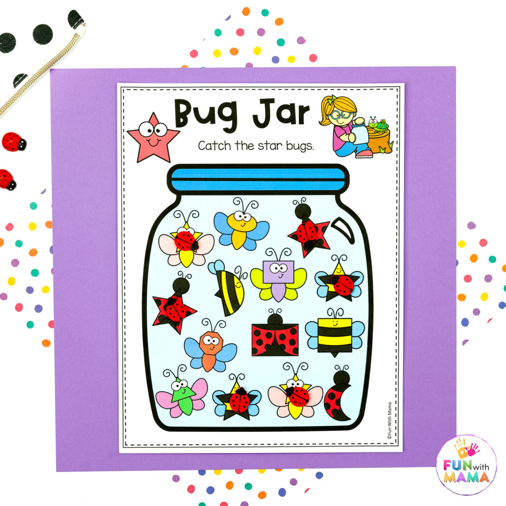 bug jar spring activities for kids