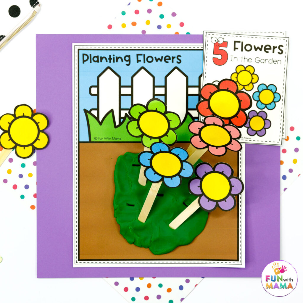 planting flowers  activity
