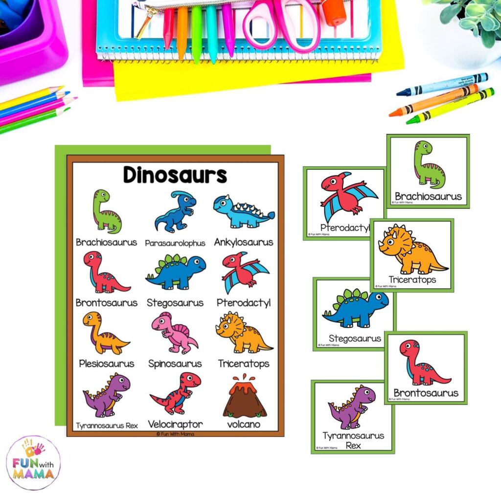 dinosaur vocabulary words