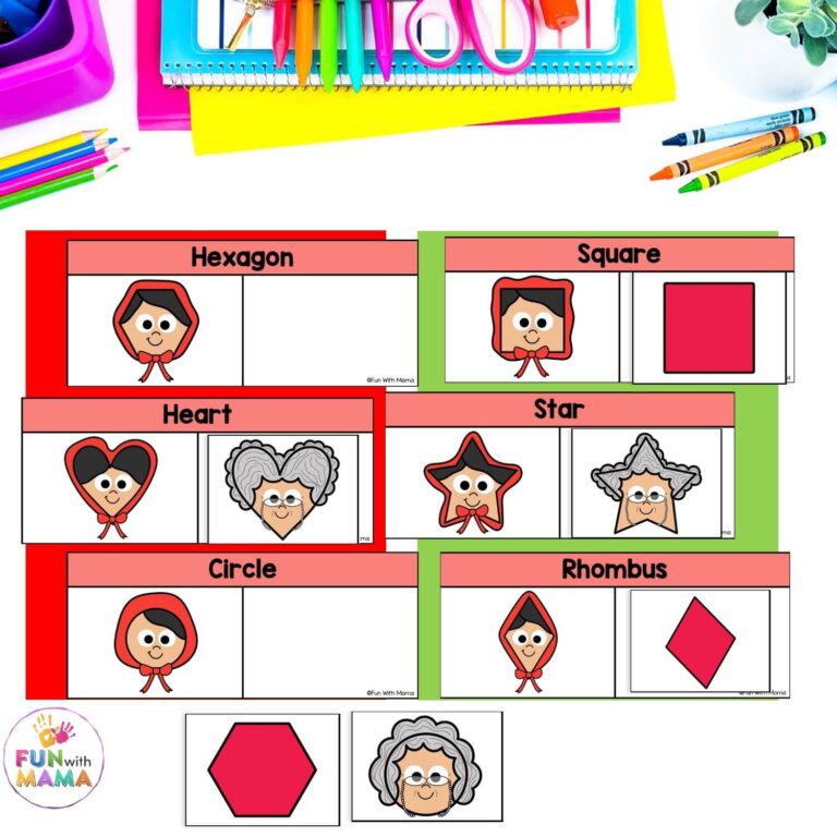 25+ Little Red Riding Hood Activities For Kids - Fun with Mama