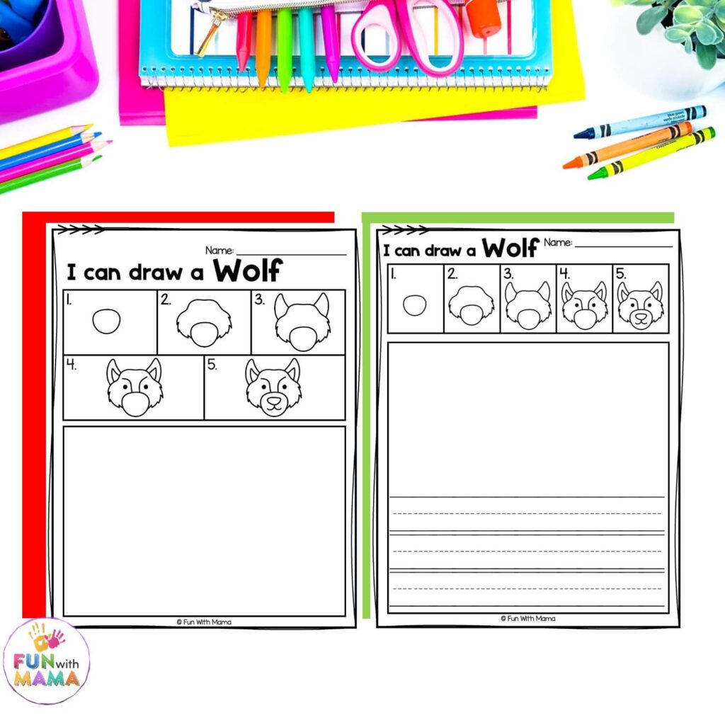 WOLF DIRECTED DRAWING