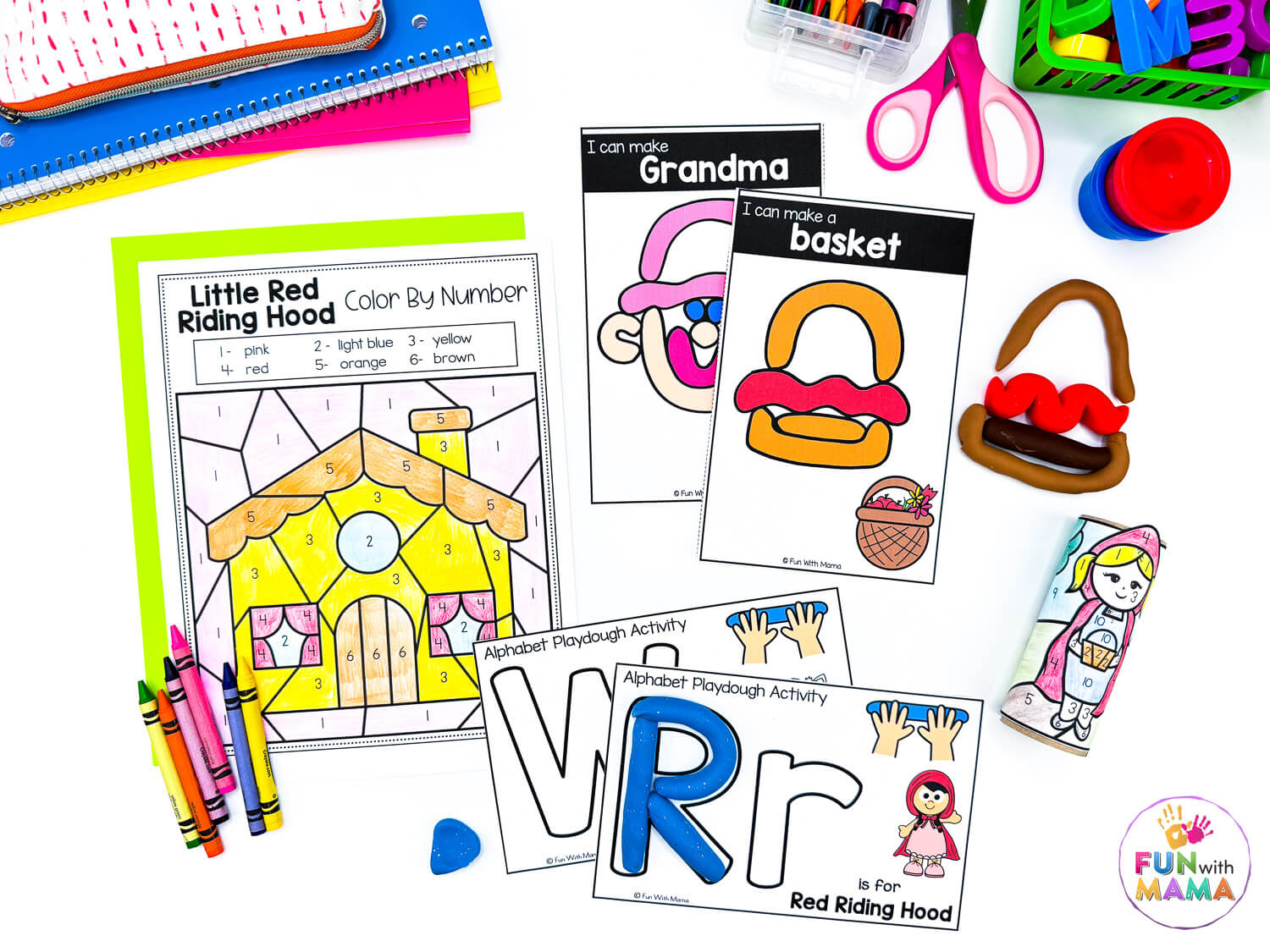 little red riding hood  worksheets