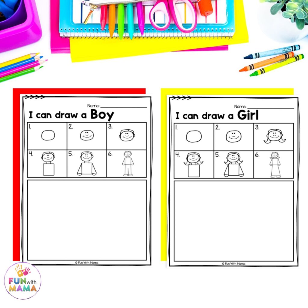 how to draw a boy or girl