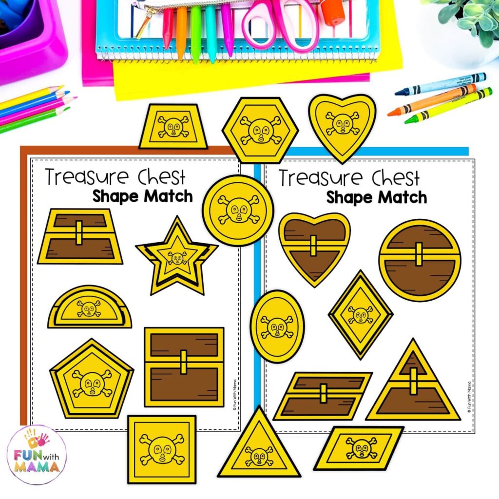 treasure chest shape match