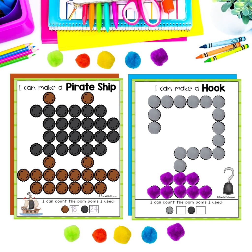 make a pirate ship craft