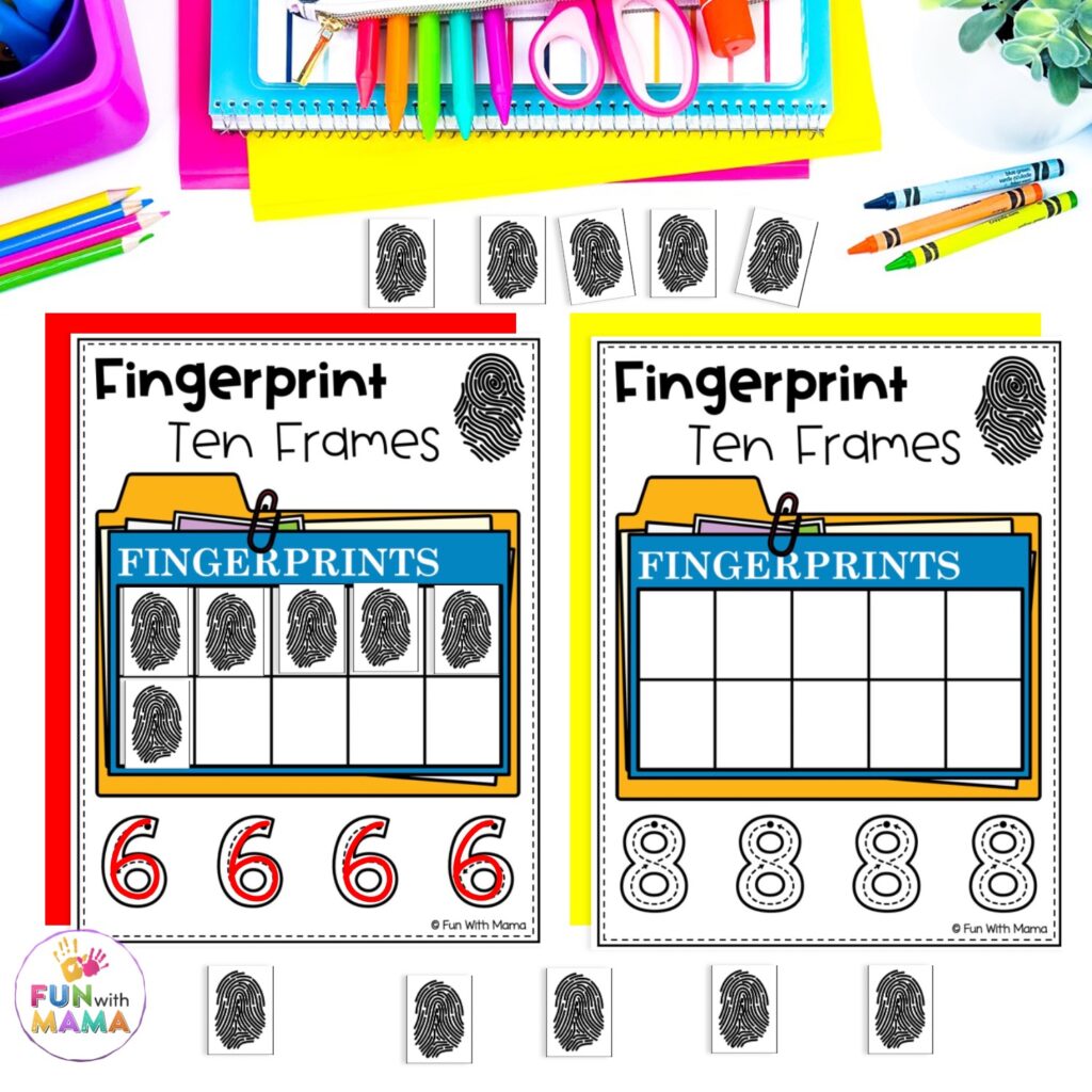 fingerprint ten frames
