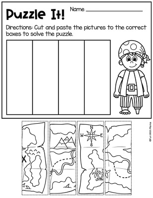 puzzle it pirate activities for preschool