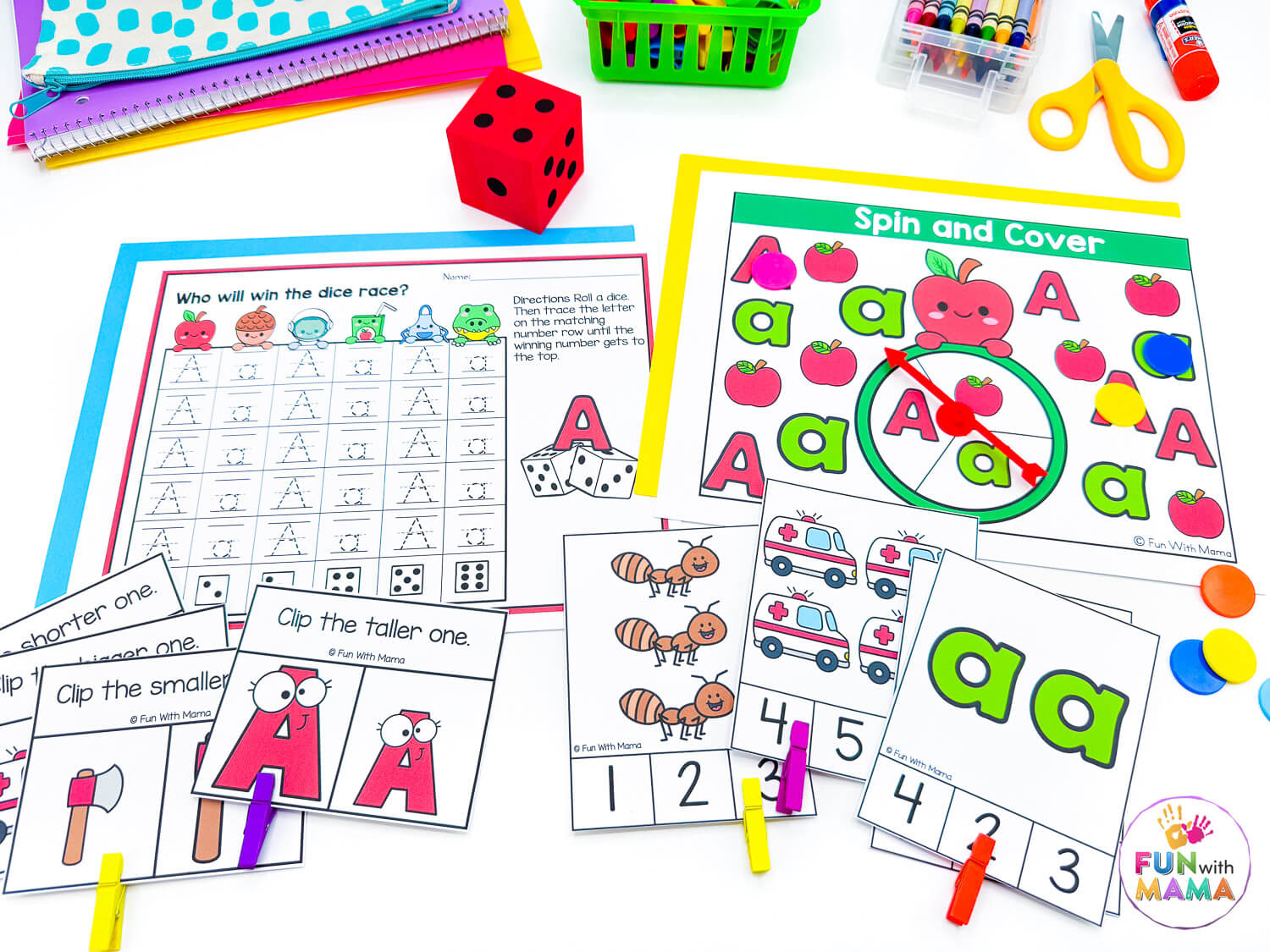 letter a activities