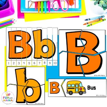 33 + Letter B Activities for Preschool - Fun with Mama