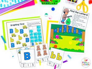33 + Letter B Activities for Preschool - Fun with Mama