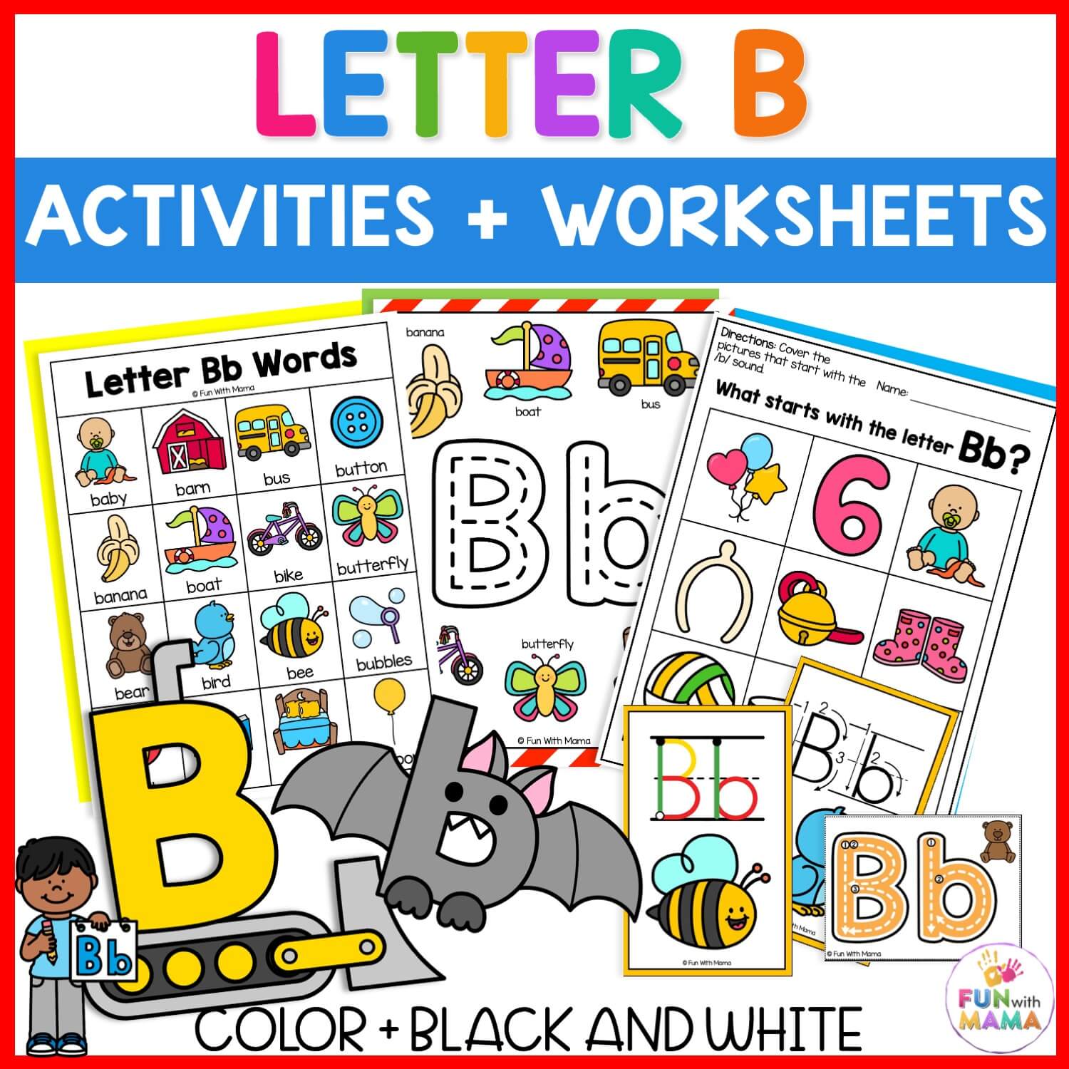 letter b activities