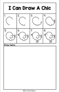 How To Draw Farm Animals - Free Directed Drawing Guides - Fun with Mama