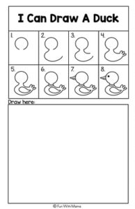 How To Draw Farm Animals - Free Directed Drawing Guides - Fun with Mama