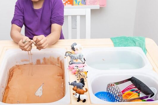 edible mud activity