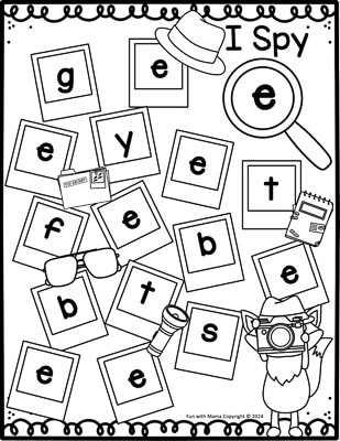 letter e games