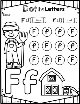 dot the letters