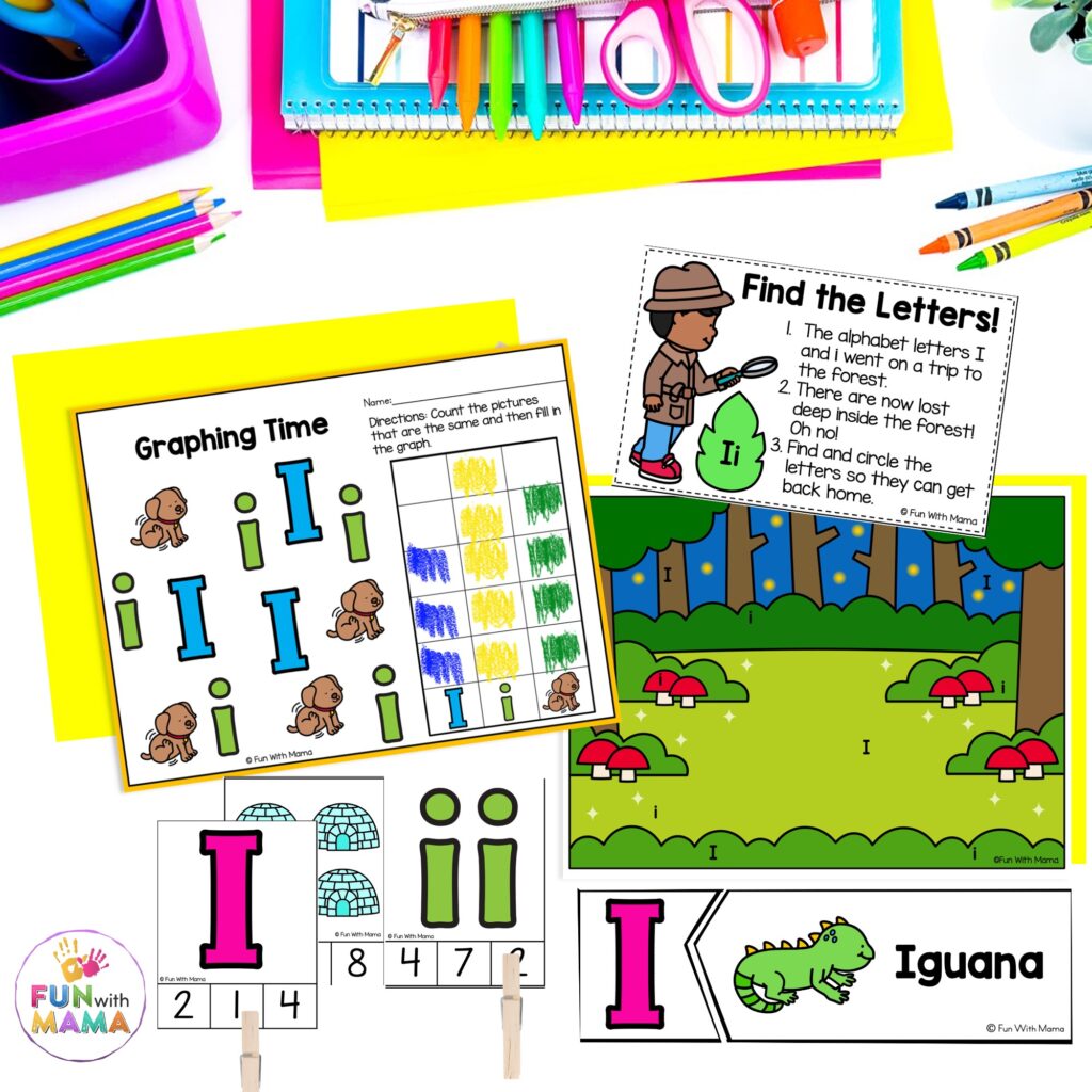 letter i activities