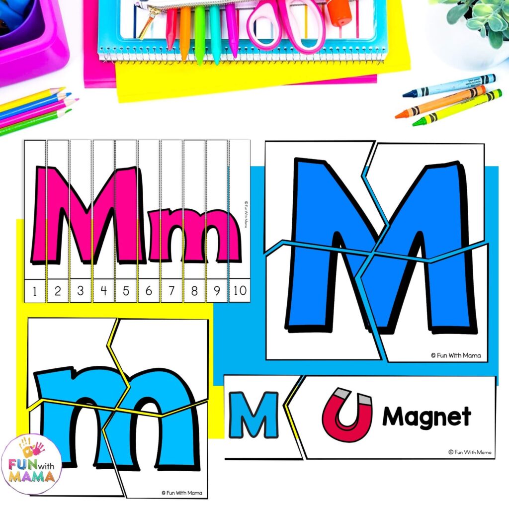letter m puzzles