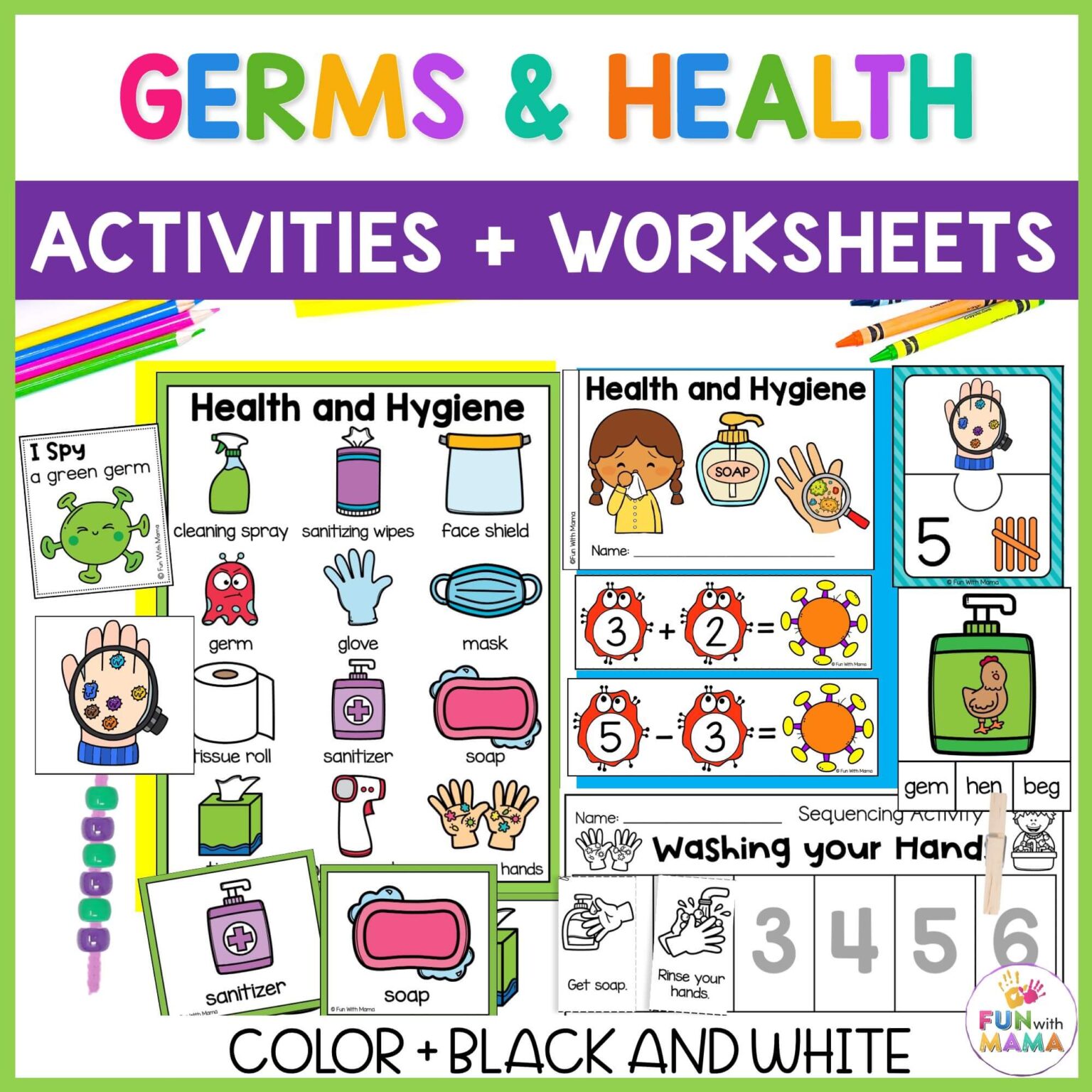 23 Germ Activities For Preschoolers Fun With Mama